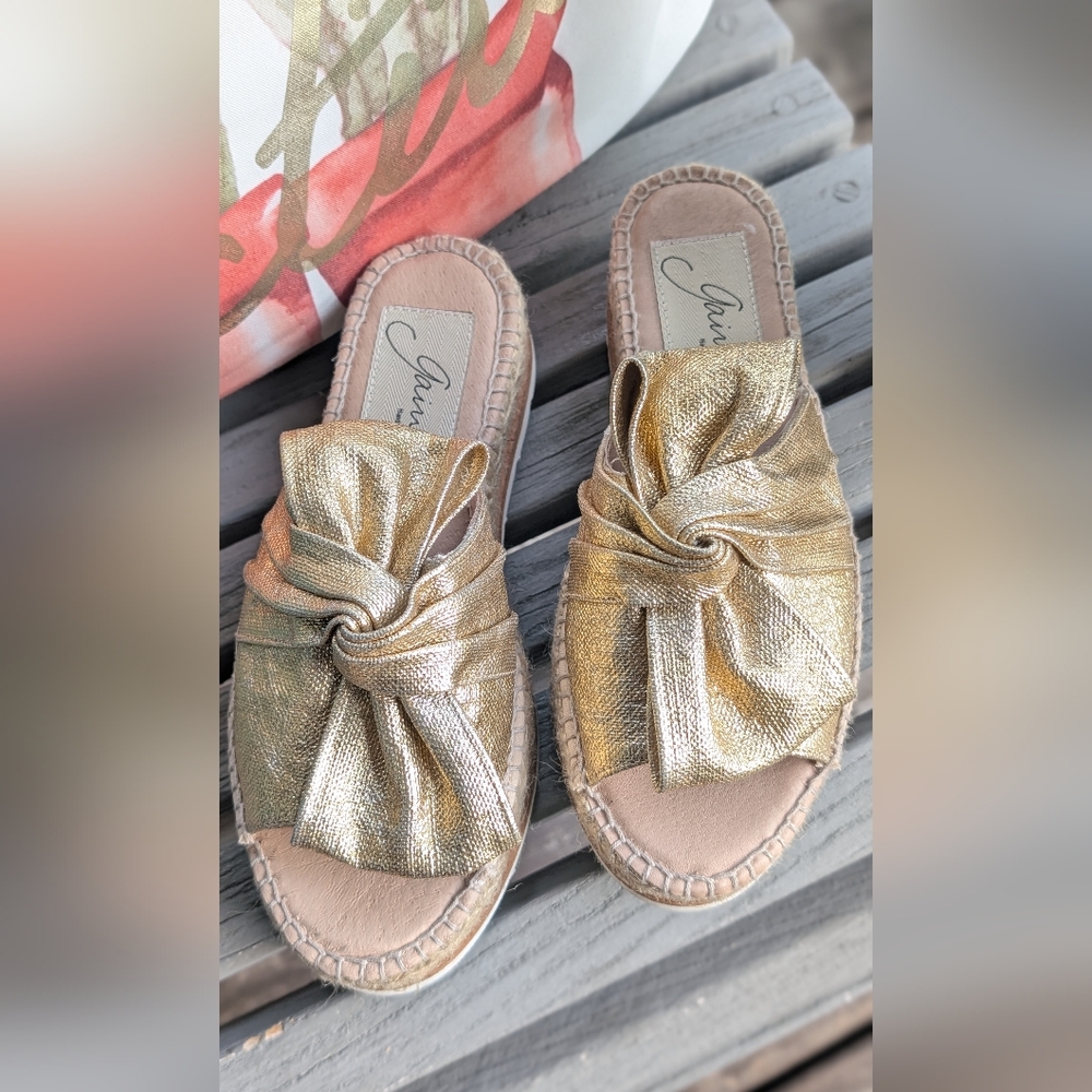 Gaimo‎ Jute Spadrille Slip-On Sandals